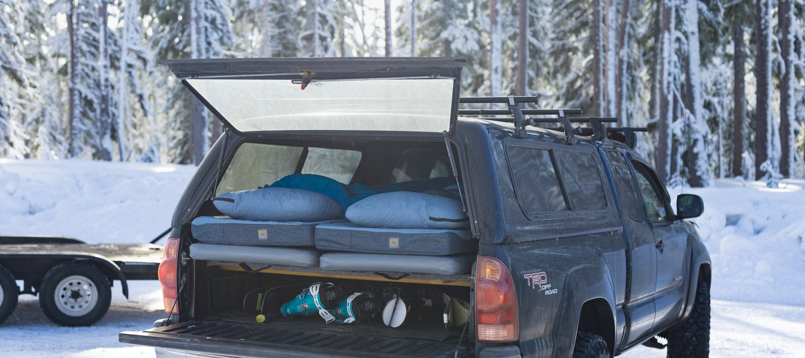 Tacoma HEST Mattress Sleeping Build out S